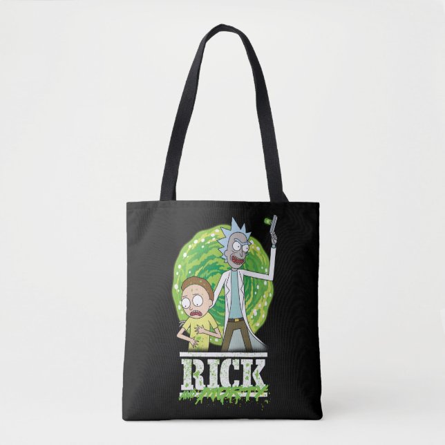 RICK AND MORTY™ | Green Splash Tote Bag (Front)
