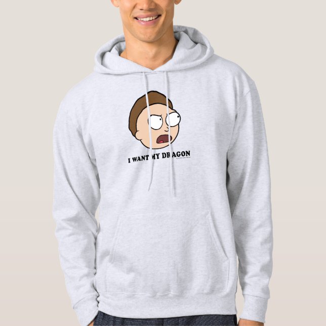 RICK AND MORTY™ | I Want My Dragon Hoodie (Front)