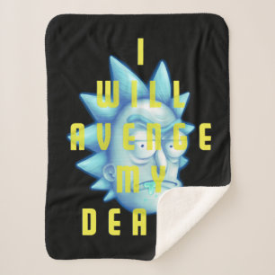 RICK AND MORTY™   I Will Avenge My Death Sherpa Blanket
