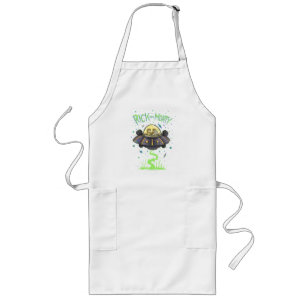 RICK AND MORTY™   Illustrated Space Flight Graph Long Apron