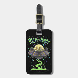 RICK AND MORTY™   Illustrated Space Flight Graphic Luggage Tag