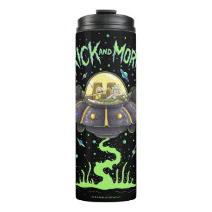 RICK AND MORTY™   Illustrated Space Flight Graphic Thermal Tumbler