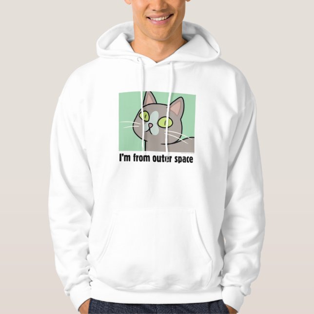 RICK AND MORTY™ | I'm From Outer Space Hoodie (Front)