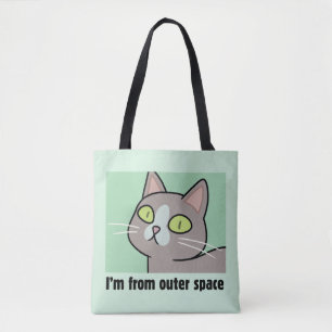 RICK AND MORTY™   I'm From Outer Space Tote Bag