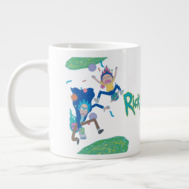 RICK AND MORTY™ | Infected Portal Jump Large Coffee Mug (Left)