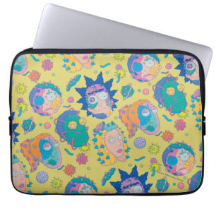 RICK AND MORTY™   Infected Smith Family Pattern Laptop Sleeve