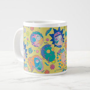 RICK AND MORTY™   Infected Smith Family Pattern Large Coffee Mug