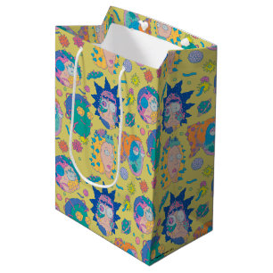 RICK AND MORTY™   Infected Smith Family Pattern Medium Gift Bag