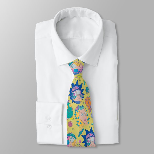 RICK AND MORTY™ | Infected Smith Family Pattern Tie (Tied)