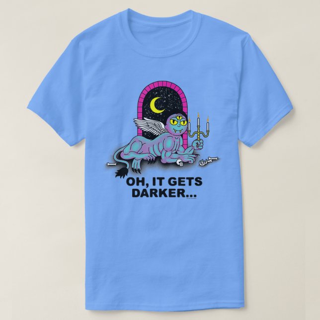 Rick and Morty It Gets Darker  T-Shirt (Design Front)