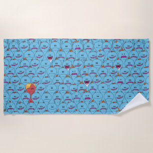 RICK AND MORTY™   Kirkland Mr. Meeseeks Beach Towel