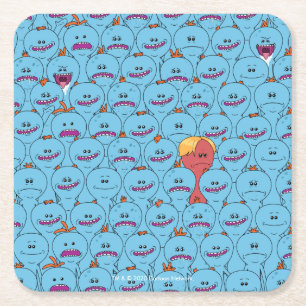 RICK AND MORTY™   Kirkland Mr. Meeseeks Square Paper Coaster
