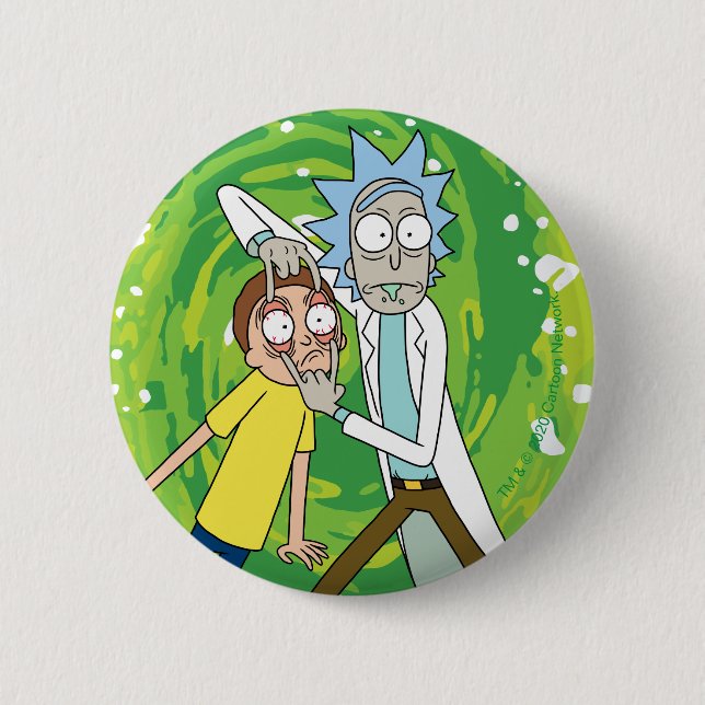 RICK AND MORTY™ | Look At That 6 Cm Round Badge (Front)