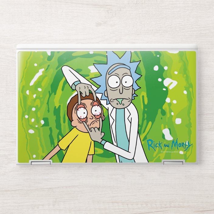 RICK AND MORTY™ Look At That HP Laptop Skin Zazzle.co.uk
