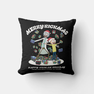 Rick and Morty   Merry Rickmas Presents Cushion