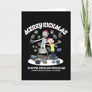 Rick and Morty Merry Rickmas Presents Holiday Card