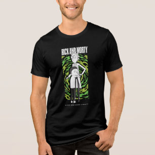 RICK AND MORTY™   Morty Hugging Rick Tri-Blend Shirt