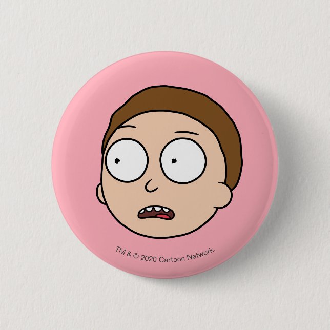 RICK AND MORTY™ | Morty's Moods 6 Cm Round Badge (Front)