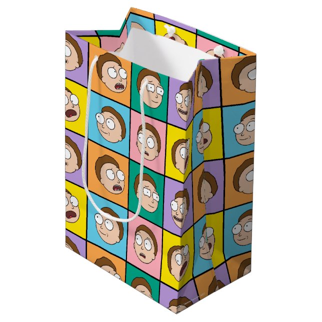 RICK AND MORTY™ | Morty's Moods Medium Gift Bag (Front Angled)