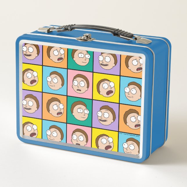 RICK AND MORTY™ | Morty's Moods Metal Lunch Box (Front)
