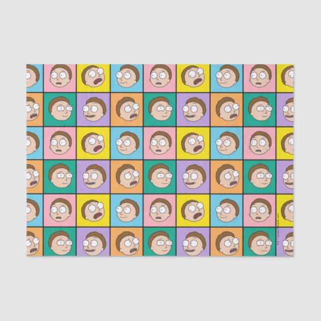 RICK AND MORTY™ | Morty's Moods Tissue Paper (Front)