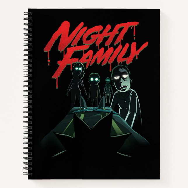 RICK AND MORTY™ | Night Family Notebook (Front)