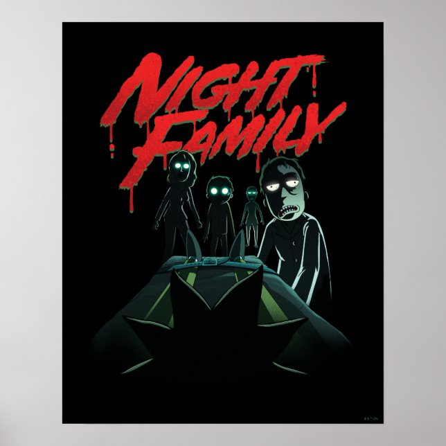 RICK AND MORTY™ | Night Family Poster (Front)