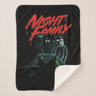 RICK AND MORTY™   Night Family Sherpa Blanket