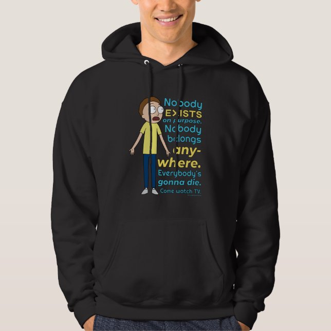 RICK AND MORTY™ | Nobody Exists On Purpose Hoodie (Front)