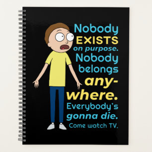 RICK AND MORTY™   Nobody Exists On Purpose Planner