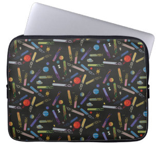 RICK AND MORTY™   Outer Space Comet Pattern Laptop Sleeve