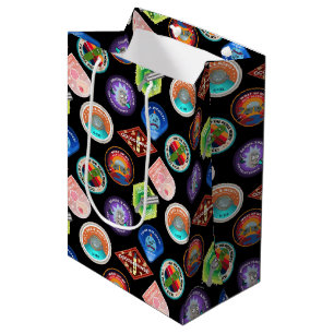 RICK AND MORTY™   Outer Space Patches Pattern Medium Gift Bag