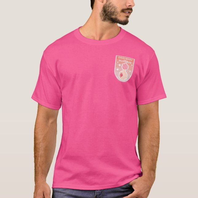 RICK AND MORTY™ | Outer Space Patches Pattern T-Shirt (Front)