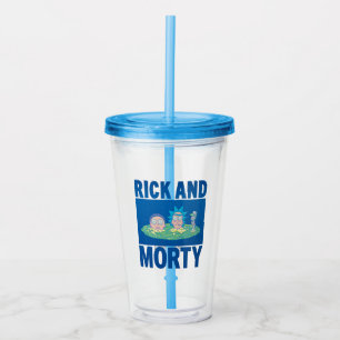 RICK AND MORTY™   Peeking Through Portal Acrylic Tumbler