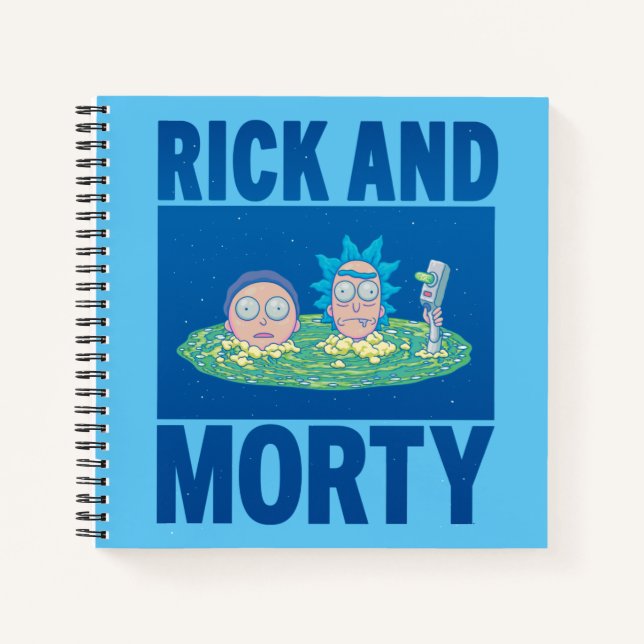 RICK AND MORTY™ | Peeking Through Portal Notebook (Front)