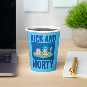 RICK AND MORTY™ Peeking Through Portal Paper Cups
