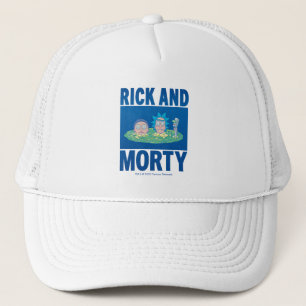 RICK AND MORTY™   Peeking Through Portal Trucker Hat