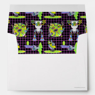 RICK AND MORTY™ Pickle Rick Portal Pattern Envelope
