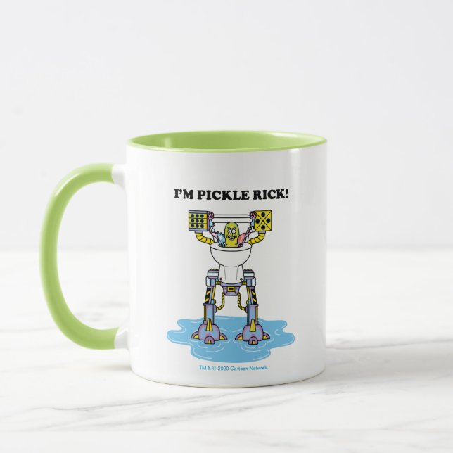 RICK AND MORTY™ | Pickle Rick Toilet Mech Mug (Left)