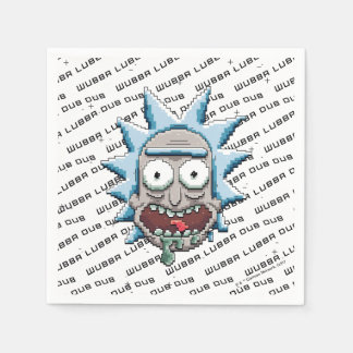 RICK AND MORTY™ | Pixelverse Rick Drooling Head Napkin