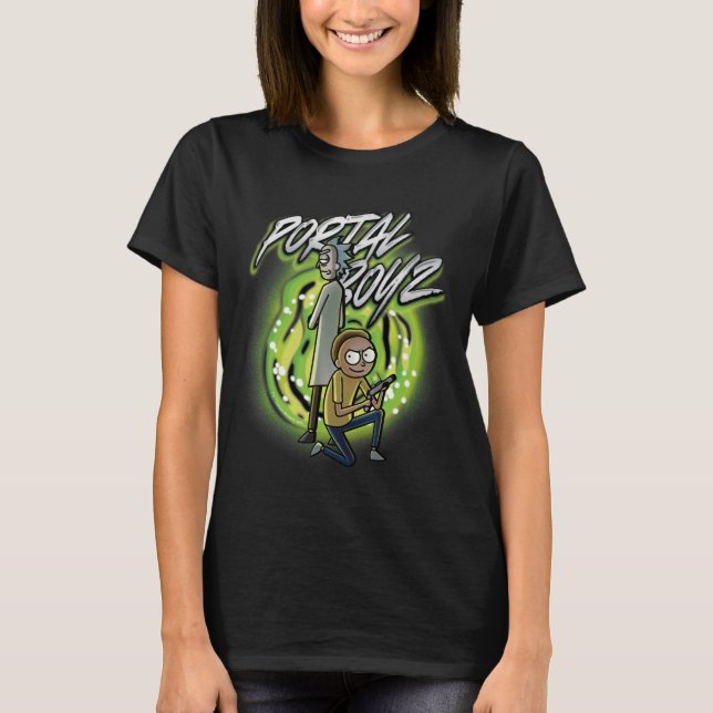 Rick and Morty - Portal Boyz T-Shirt (Front)