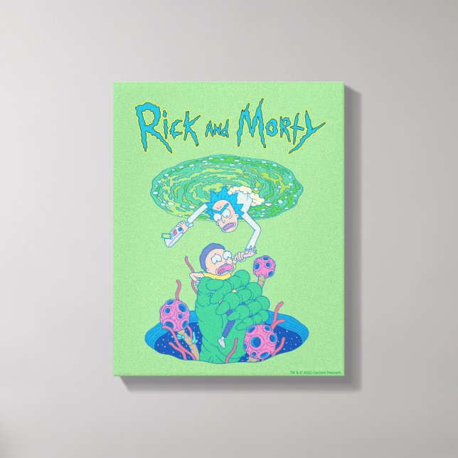 RICK AND MORTY™ | Portal Rescue Canvas Print (Front)