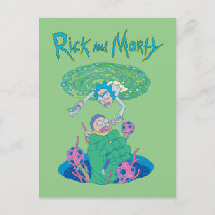 RICK AND MORTY™   Portal Rescue Invitation Postcard