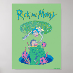 RICK AND MORTY™   Portal Rescue Poster