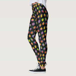 RICK AND MORTY™ Psychedelic Swirl Pattern Leggings