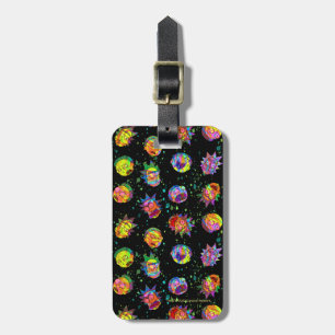 RICK AND MORTY™ Psychedelic Swirl Pattern Luggage Tag