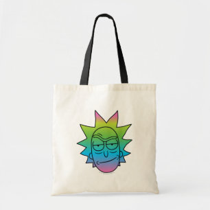 RICK AND MORTY™   Rainbow Rick Head pattern Tote Bag