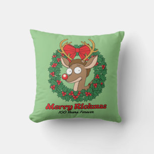 Rick and Morty   Reindeer Morty Merry Rickmas Cushion