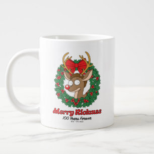 Rick and Morty   Reindeer Morty Merry Rickmas Large Coffee Mug