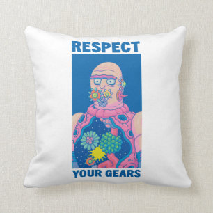 RICK AND MORTY™   Respect Your Gears Cushion